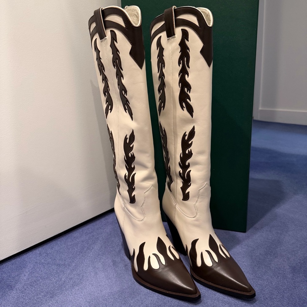 NWT. MARC NOLAN Belle Knee High Boots - Picture 2 of 8